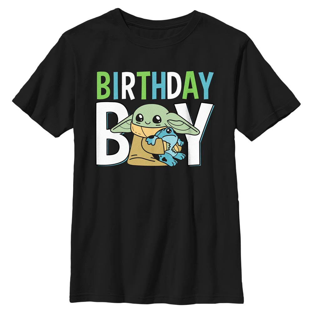 Star Wars Grogu Bday Boy Boys Kids T Shirt