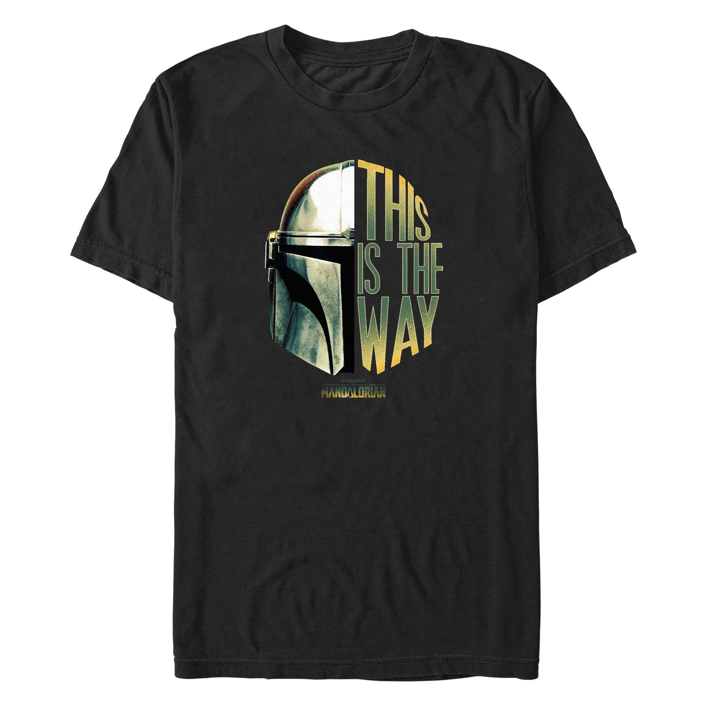 Star Wars The Way Helmet Mens T Shirt