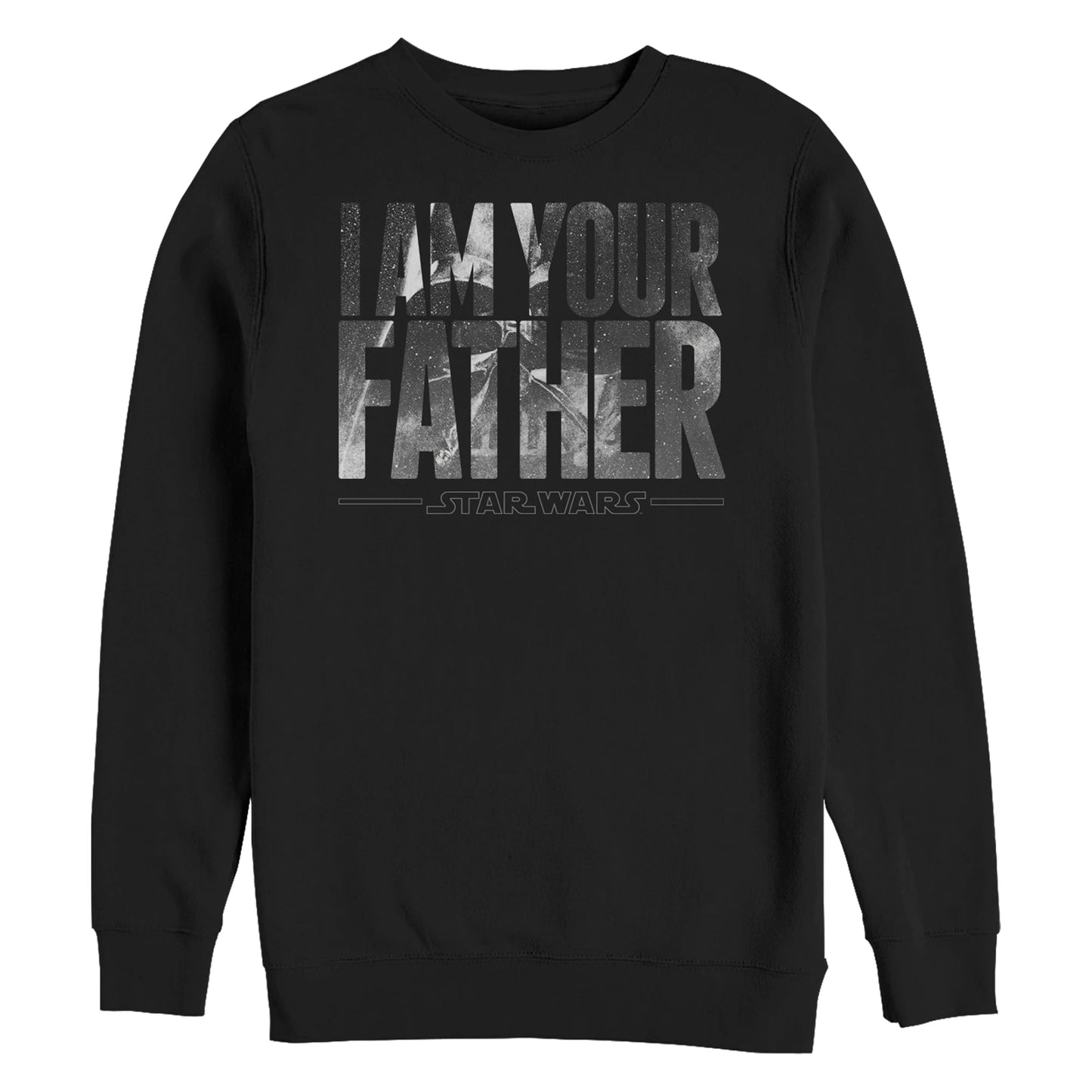 Star Wars Father Spray Mens Crewneck Sweatshirt