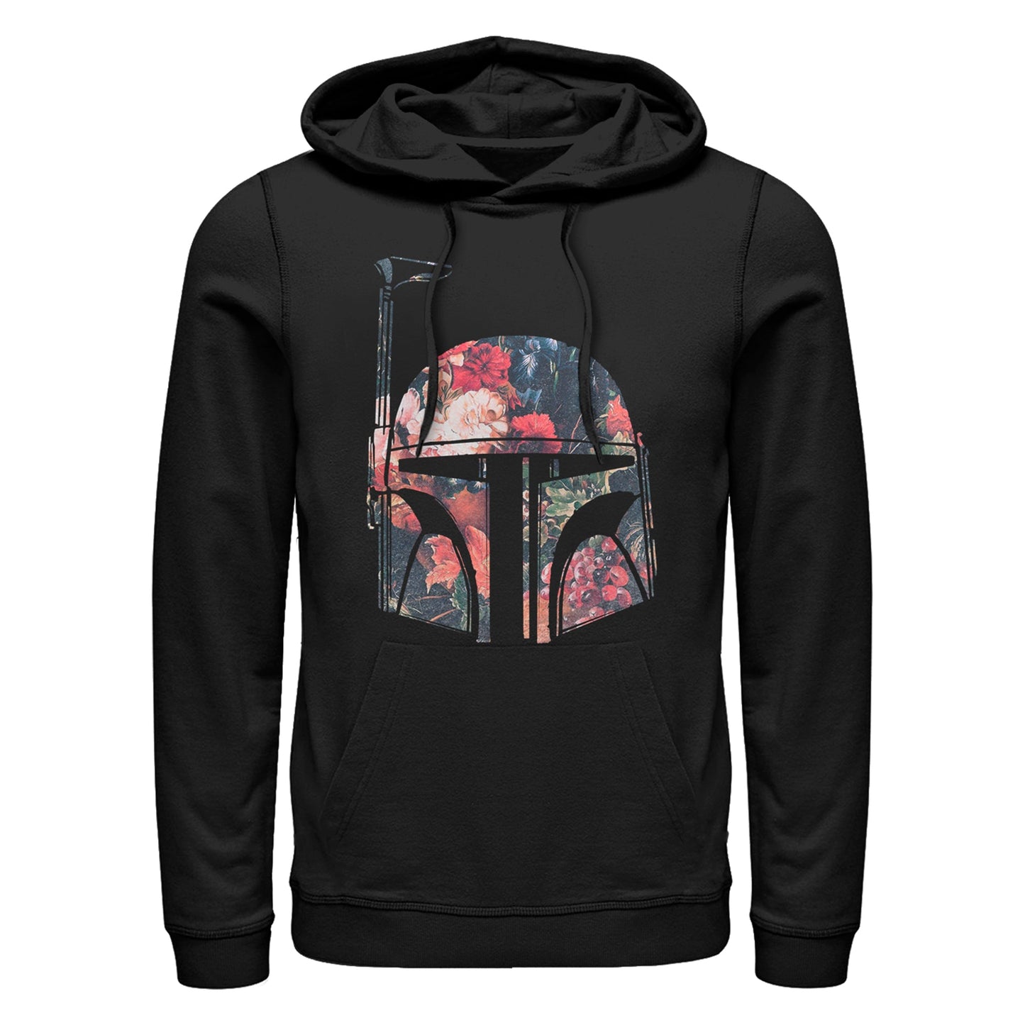 Star Wars Bobba Floral Lightweight Mens Hoodie