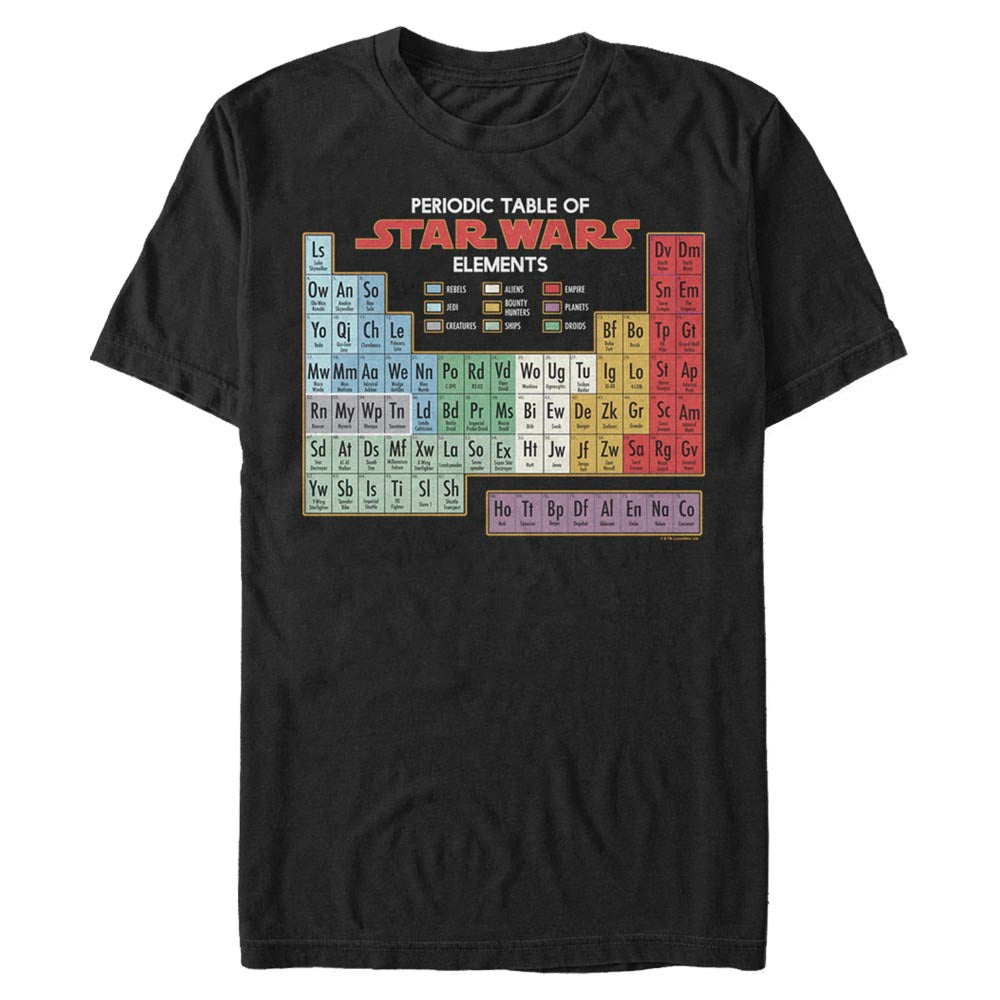 Star Wars Periodically Mens T Shirt