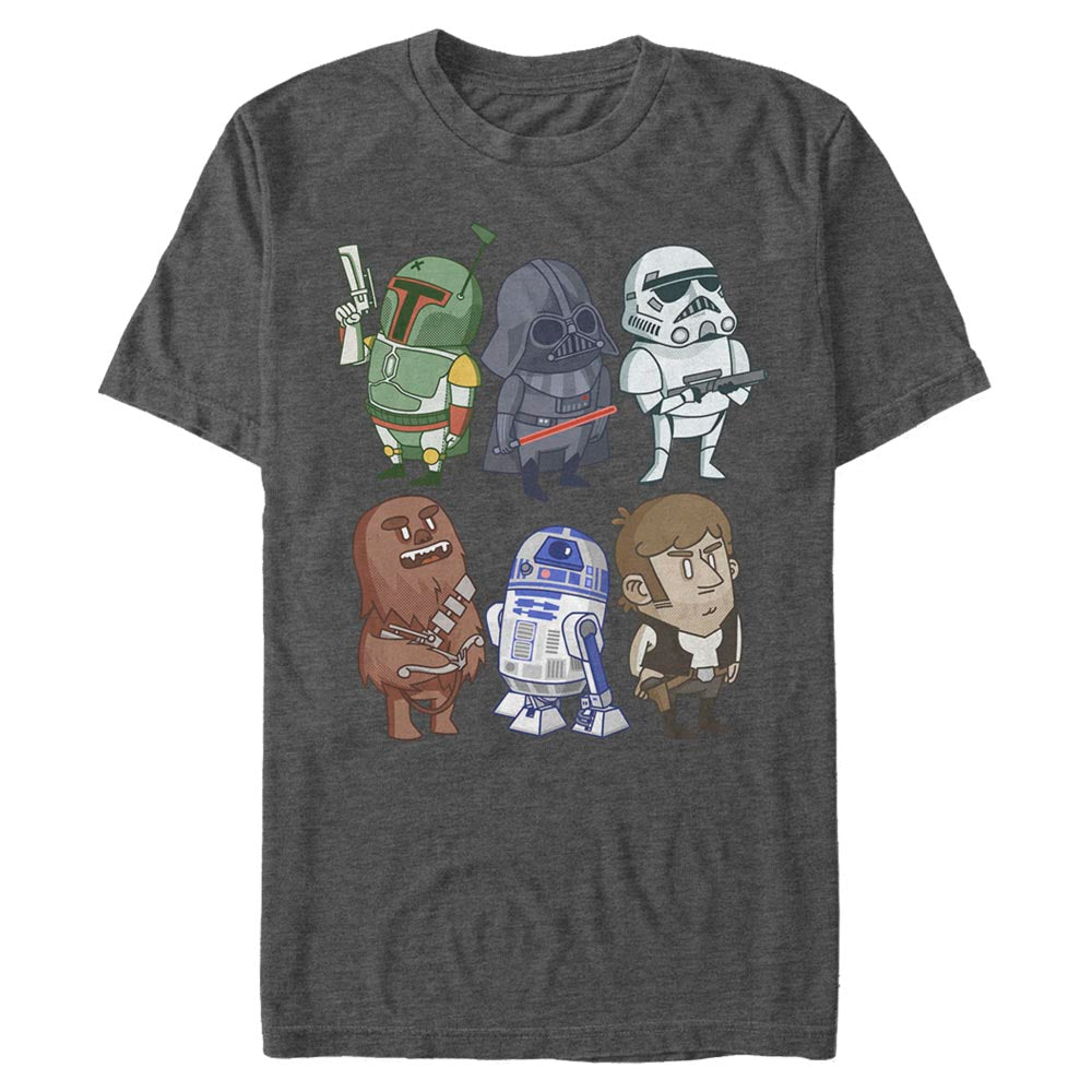Star Wars Doodles Mens T Shirt