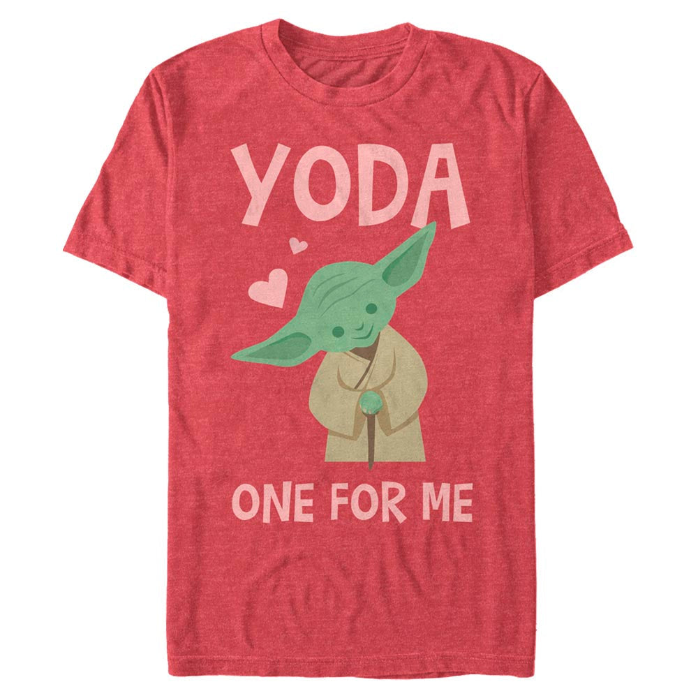 Star Wars Yoda One For Me Mens T Shirt