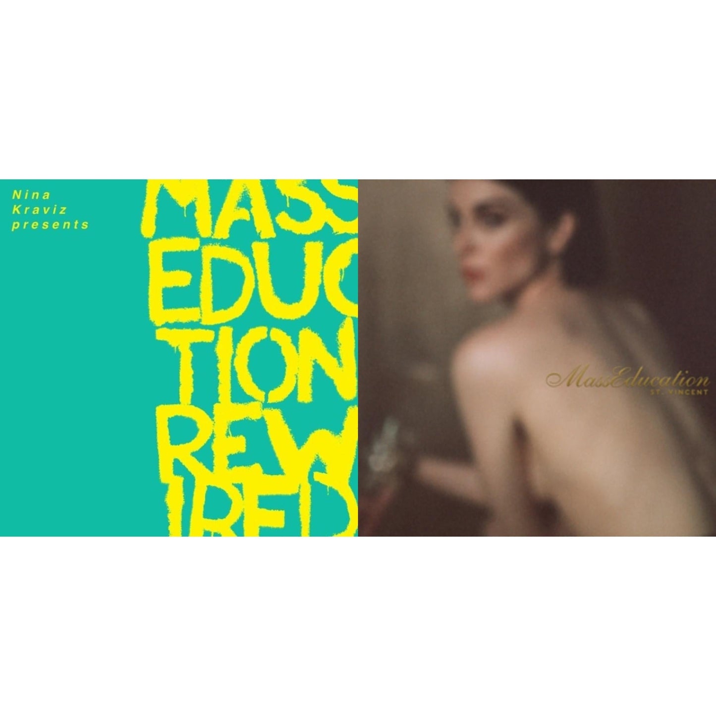 Masseducation (LP) & Nina Kraviz Presents Masseduction Rewired (Clear LP Vinyl)