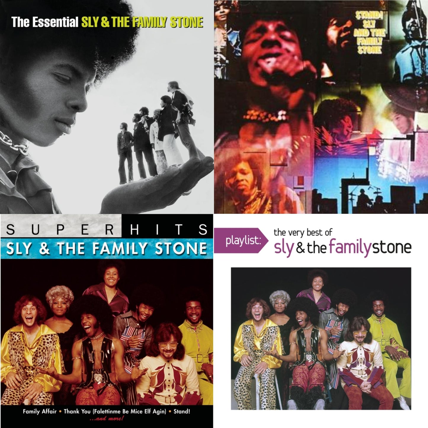 Essential Sly & Family Stone & Stand & Super Hits & Playlist: Very Best Of Sly & Family Stone