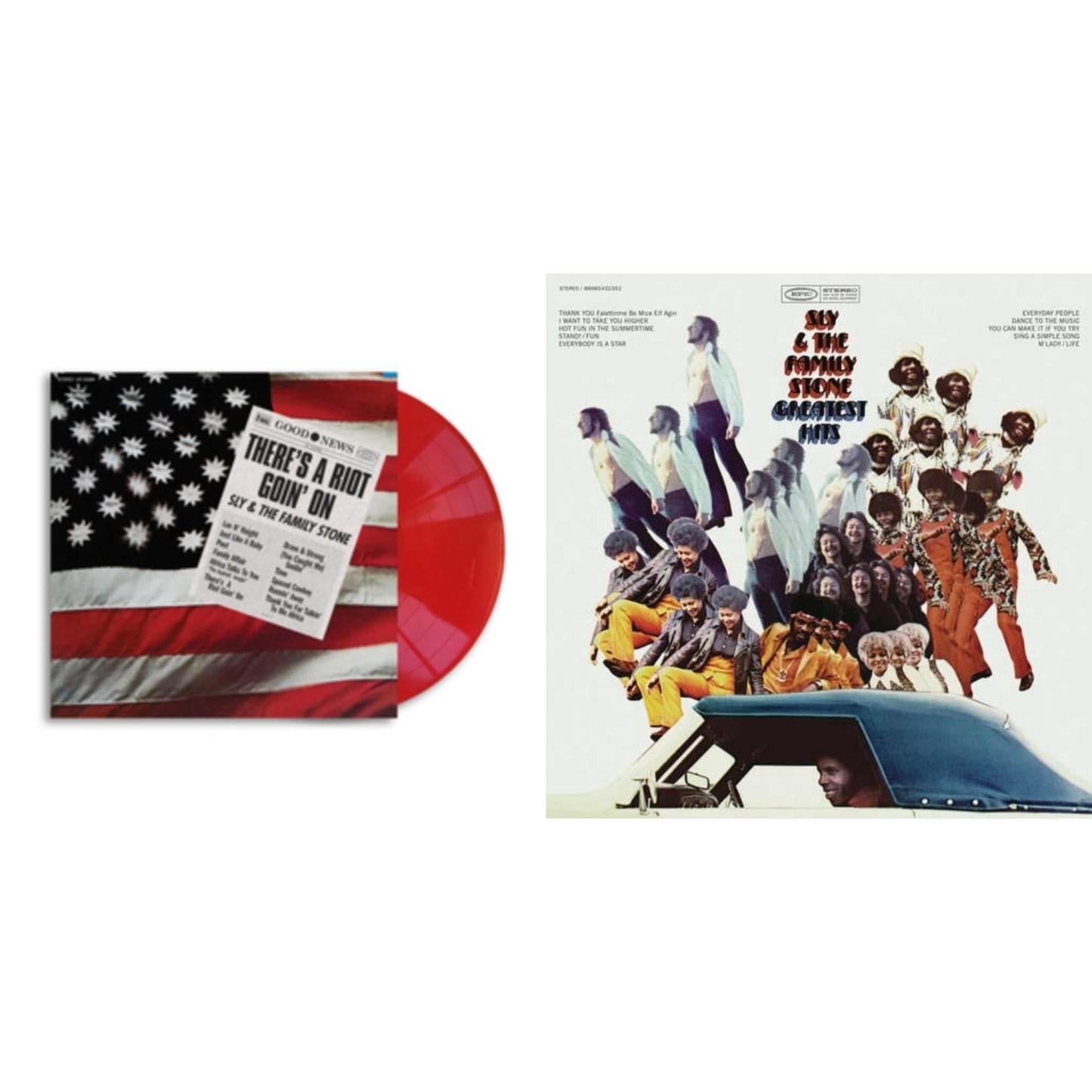 There’S A Riot Goin On (Red LP Vinyl) & Greatest Hits (150G/Dl Card)