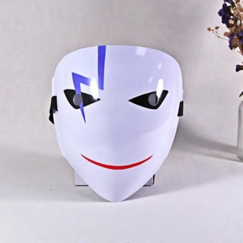 Leech Smile Ghostface Riot Mask Full-Face Horror Panic Edition