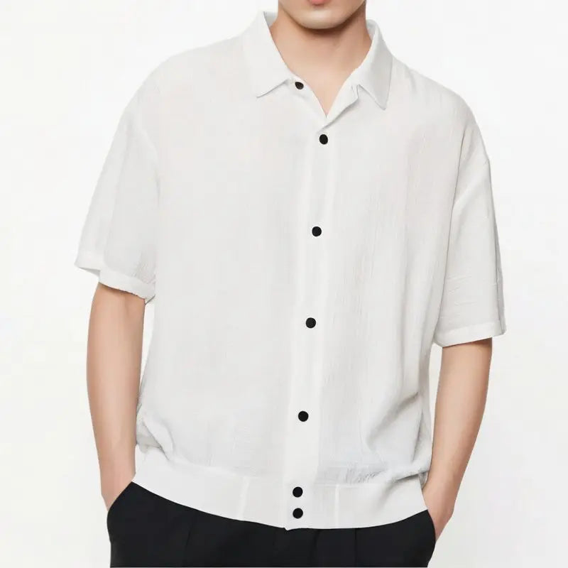 Lizard Vigilante “Heat Index” Short Sleeve – 2025 Men’s Summer Streetshirt for Runaway Looks, Night Rides & Riot-Worthy Style - Premium shirt from dsers - Just $42.22! Shop now at Lizard Vigilante