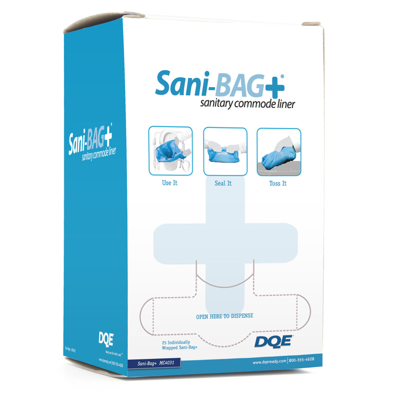 Sani-Bag+ Commode Liner