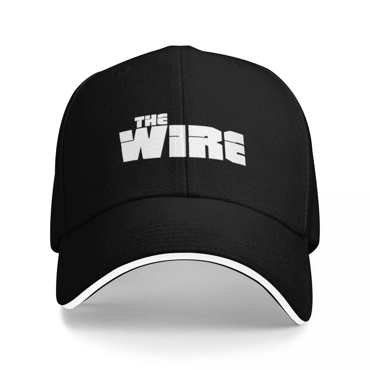 The Wire Logo Luxury Baseball Cap Black Adjustable Streetwear Hat Men Women