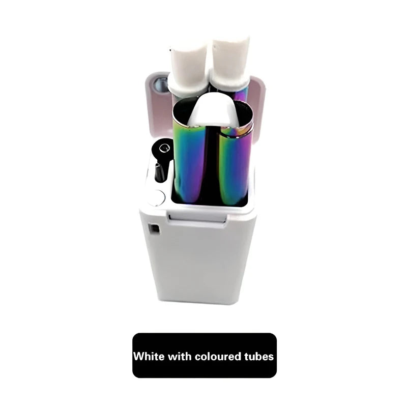 Foldable Stainless Steel Straw Set – Reusable 304 Steel with Silicone Tip, Eco-Friendly & Portable with Cleaning Brush - Premium straws from dsers - Just $25.99! Shop now at Lizard Vigilante