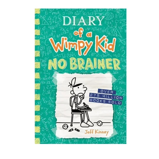Jeff Kinney's Early Learning Book Diary of a Wimpy Kid #18 No Brainer (Hardcover)
