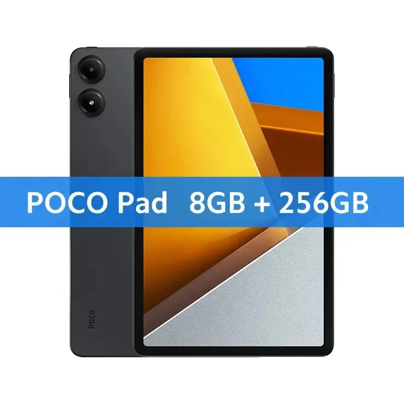 POCO Pad Global Version 12.1'' 120Hz 2.5K Display Snapdragon 7s Gen 2 Octa core Processor 33W 10000mAh Battery Quad speakers