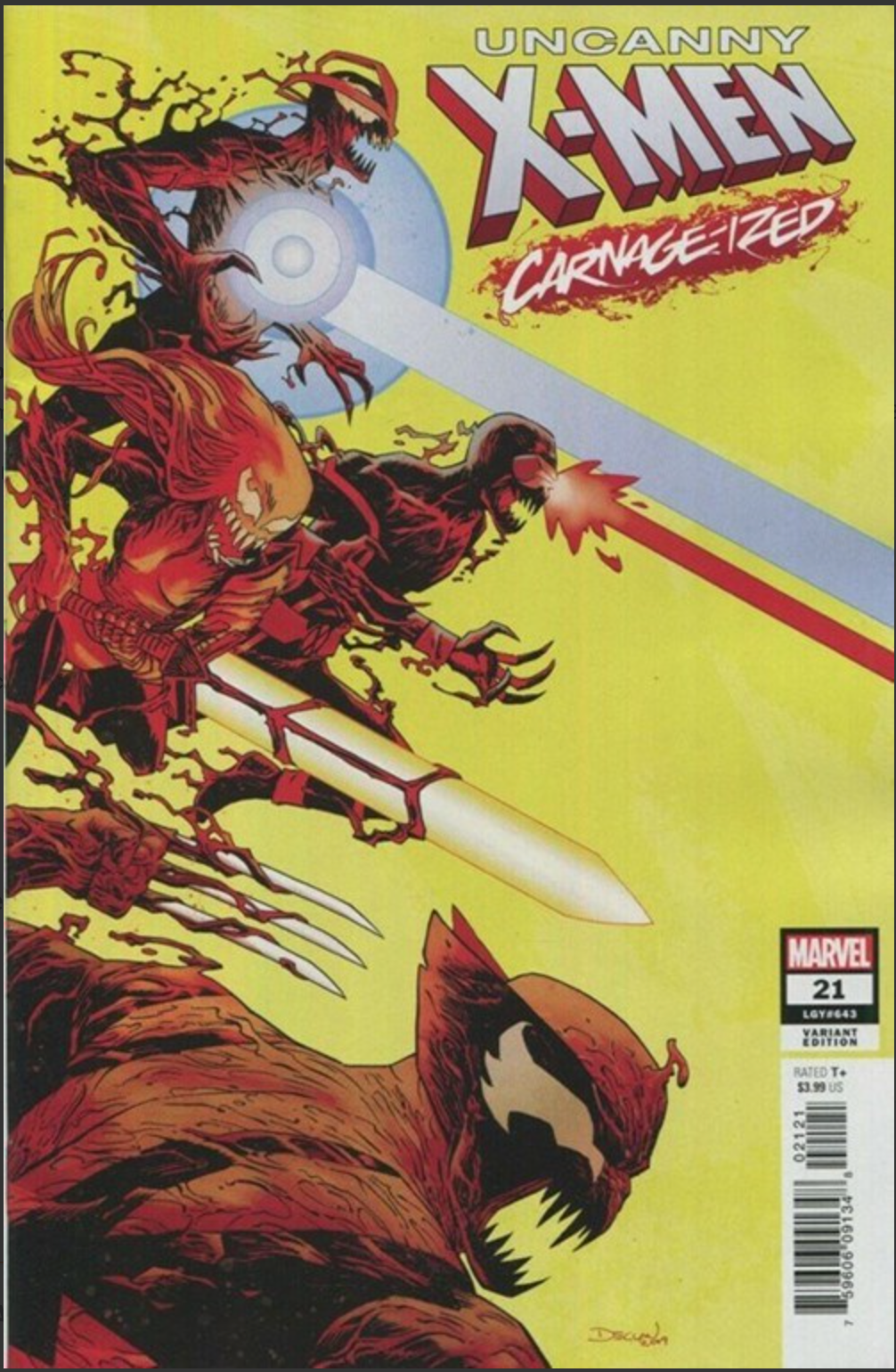 UNCANNY X-MEN #21 SHALVEY CARNAGE-IZED VAR (07/03/2019)