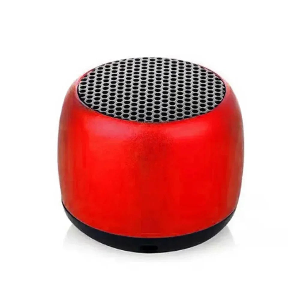 Mini Bluetooth Speaker HD Sound with Bass Smallest Wireless Speaker for Phone PC Tablet with Selfie Button Call Function Cute