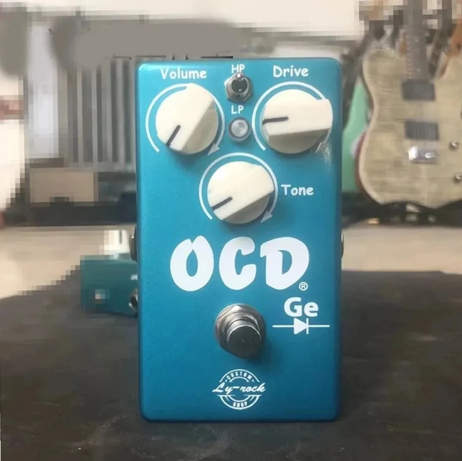 ⚡ LY-ROCK GE Overdrive Carnage Pedal — Germanium Tube Overload Effect for Electric Guitar Maniacs & Tone Rebels