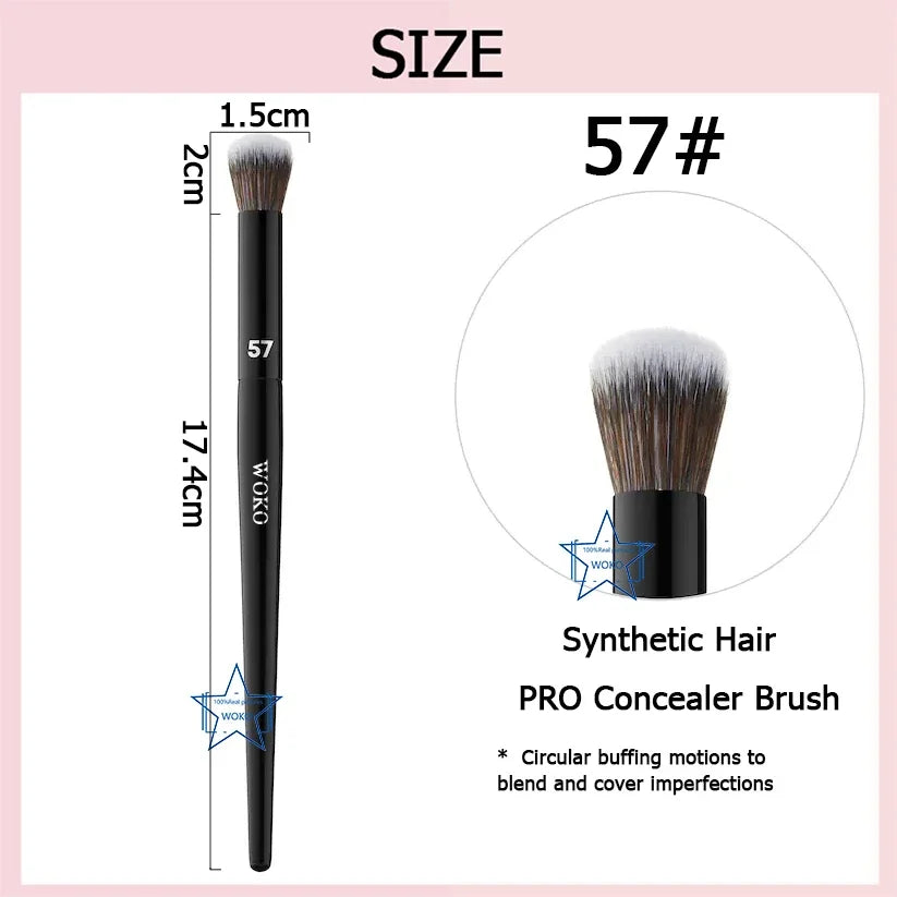 70 Pro Big Foundation Brush Cream Foundation Makeup Brush Chubby Professional Synthetic Hair Face Contour Foundation Makeup Tool