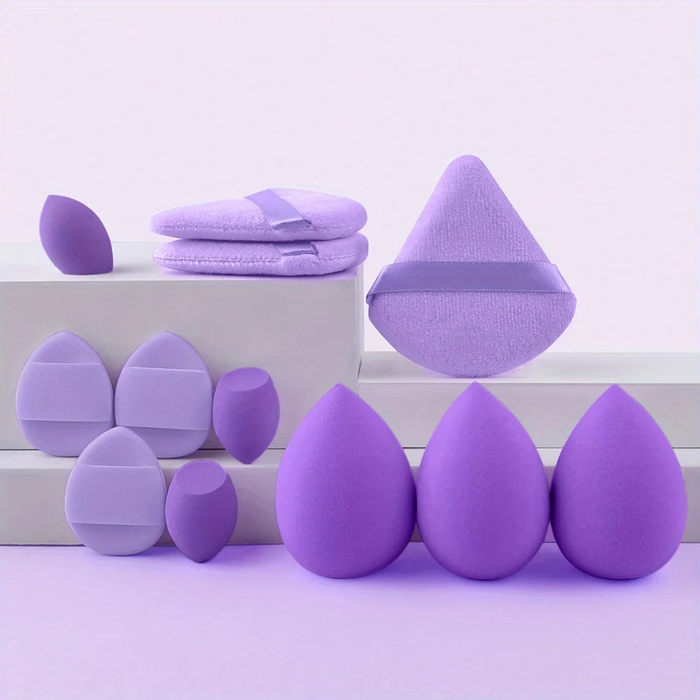 14-Piece Stage-Ready Foundation Sponge Set for Rockstar Skin