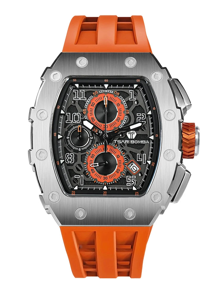 Tsar Bomba Red Sapphire Chronograph Watch
