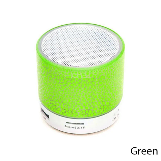 Bluetooth Speaker Mini Wireless Loudspeaker Crack LED TF Card USB Subwoofer Portable MP3 Sound Wireless Speaker for Smart Phone