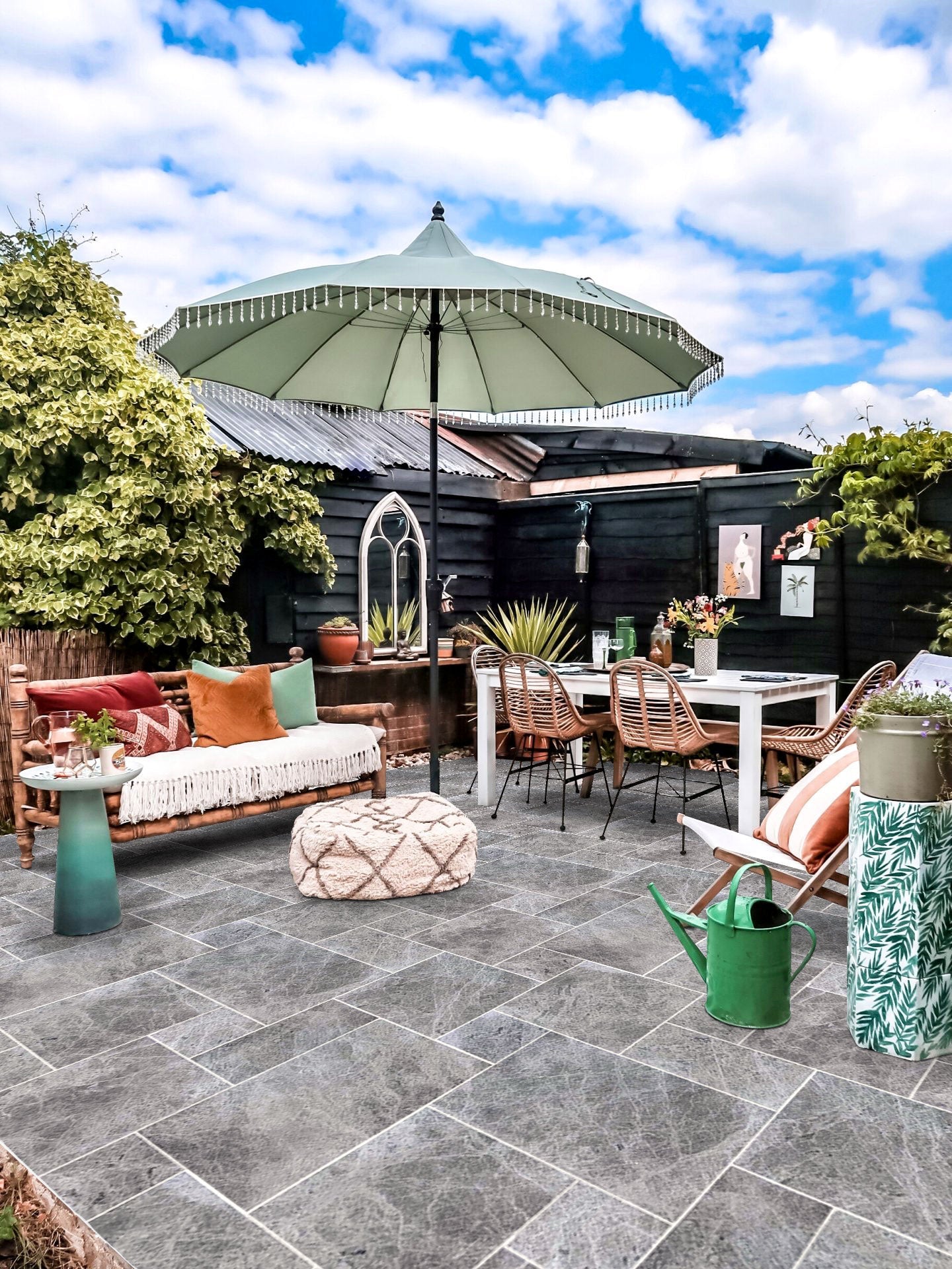 Silver Shadow Marble Tumbled Pavers - Full Truckload