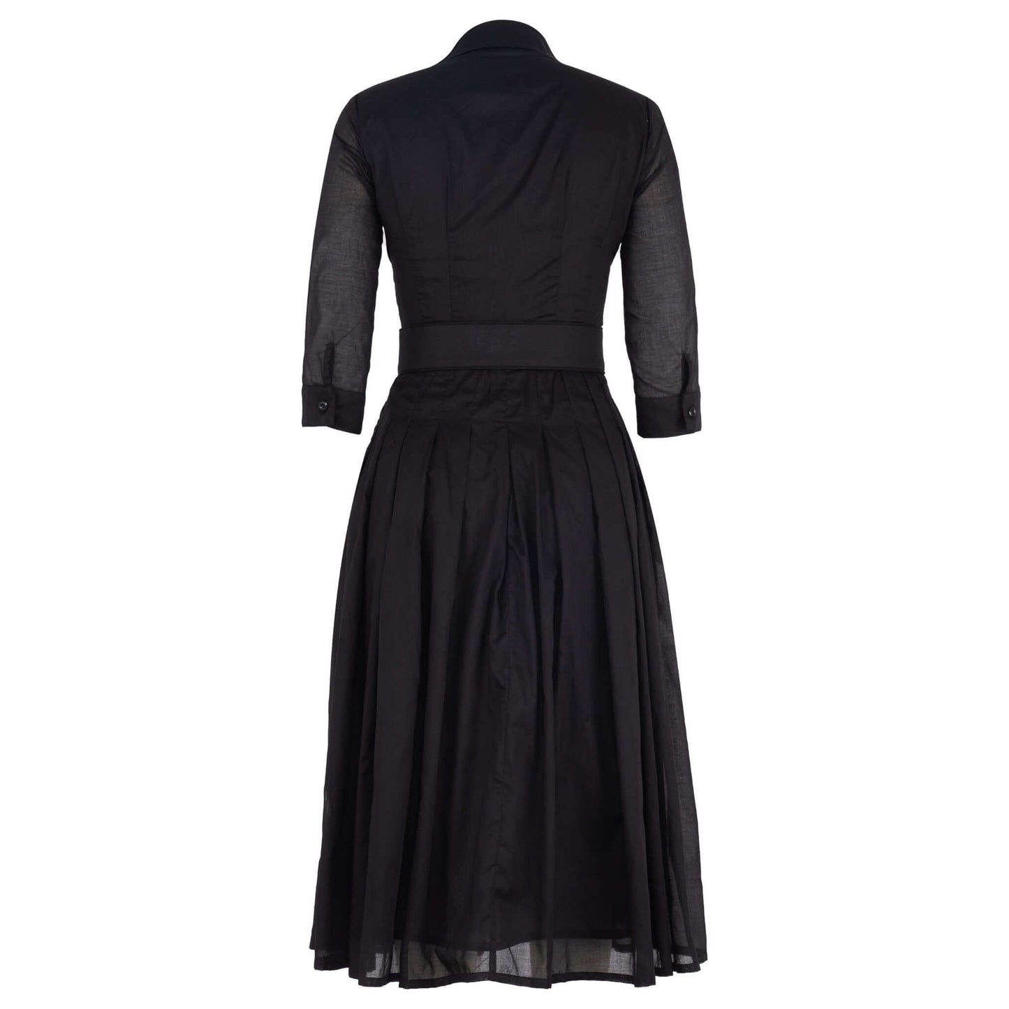 Audrey Dress #4 Solid Black Dress