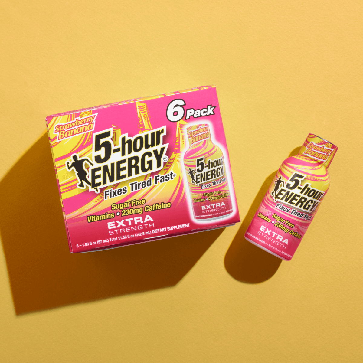 🍓🍌 Tropical Thrash: Extra Strength 5-hour ENERGY Shots 💥