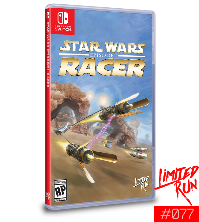 Limited Run #77: Star Wars Episode I: Racer (Nintendo Switch)