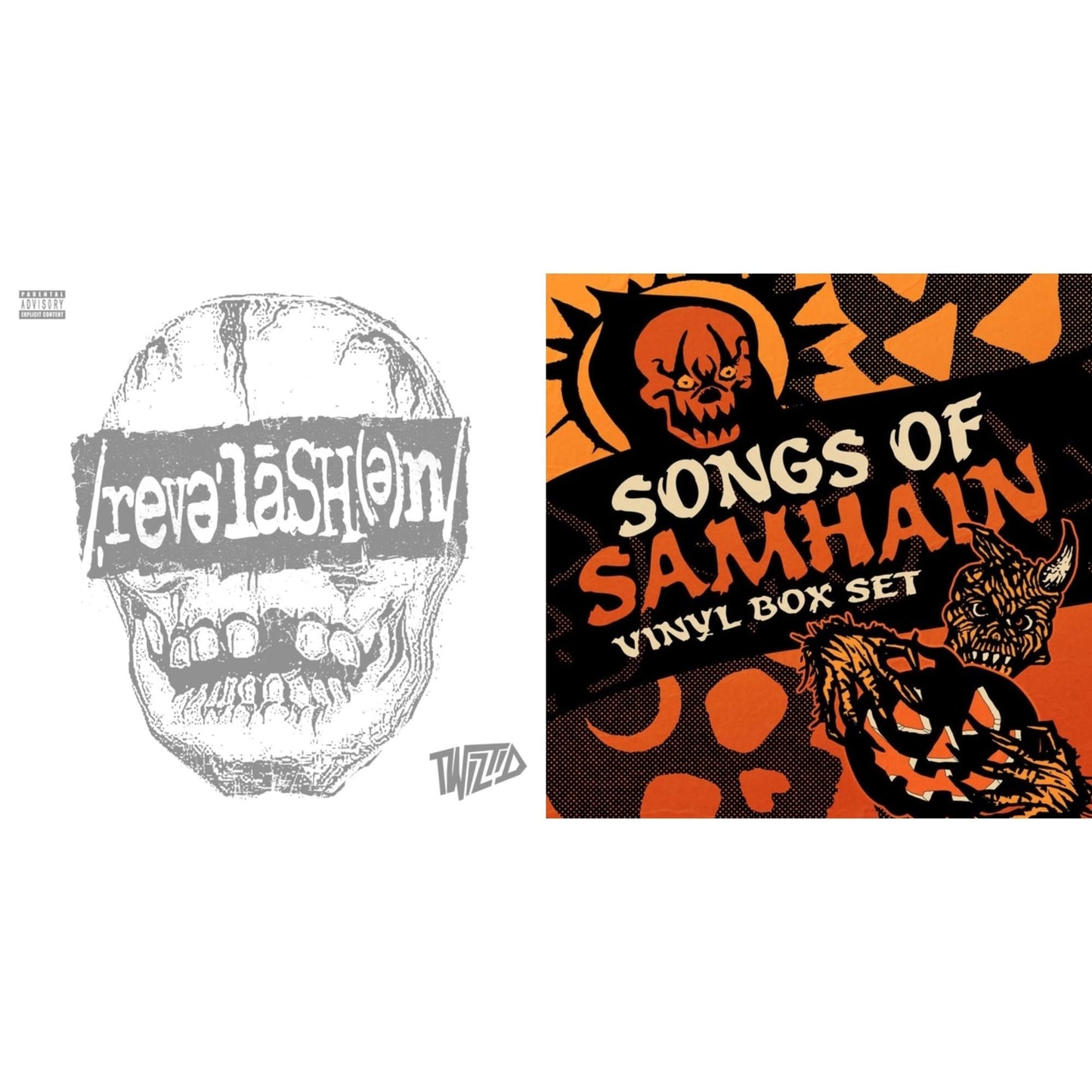 Revelashen (White/Silver Galaxy LP Vinyl) & Twiztid Presents: Songs Of Samhain (X) (3LP)