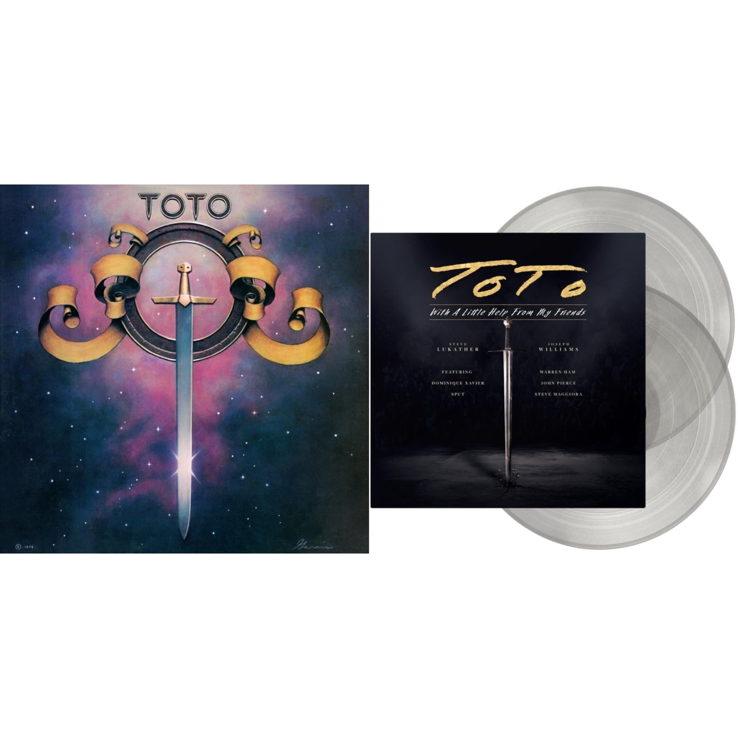 Toto (140G/Dl Insert) & With A Little Help From My Friends (X) (Transparent LP Vinyl)