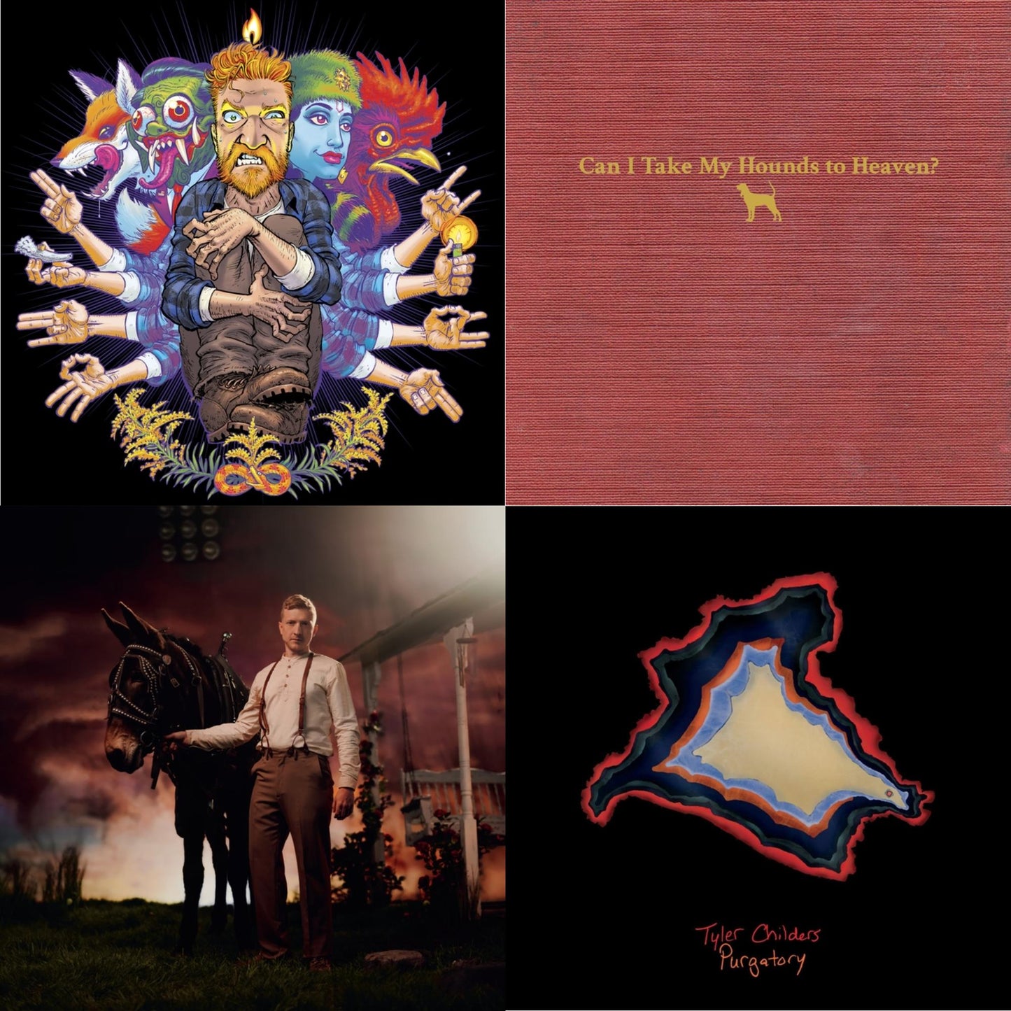 Country Squire (150G/Dl Code) & Can I Take My Hounds To Heaven? (3LP) & Rustin In The Rain & Purgatory