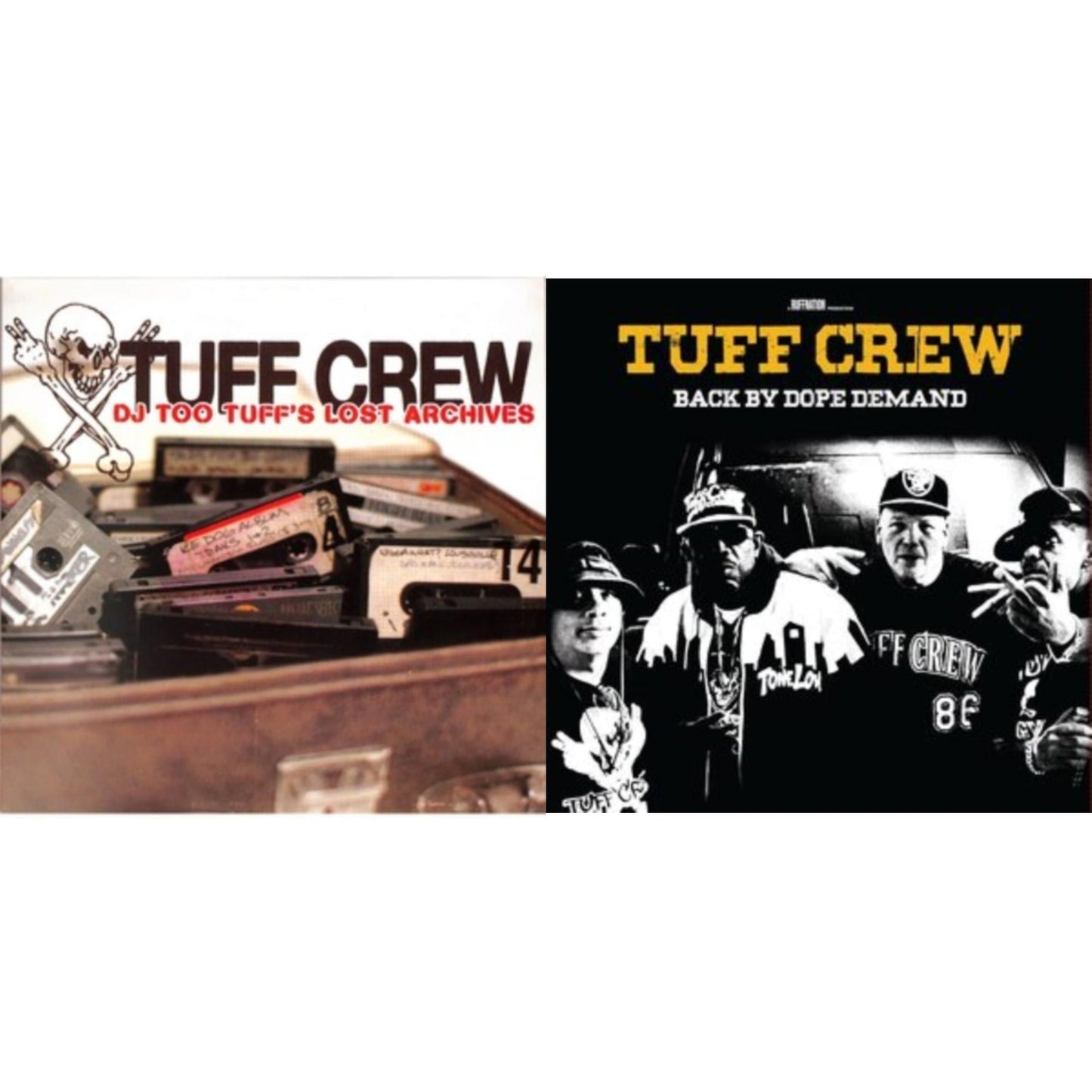 Tuff Crew - Back By Dope Demand & Dj Too Tuff's The Lost Archives - LP Vinyl Bundle
