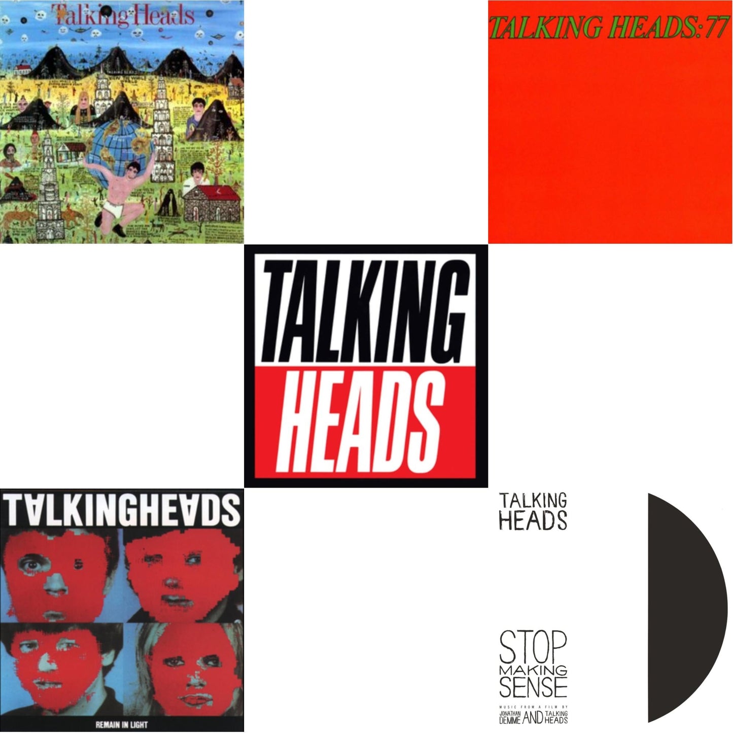 Remain In Light & Talking Heads: 77 & Stop Making Sense (Deluxe/2LP) & Little Creatures & True Stories