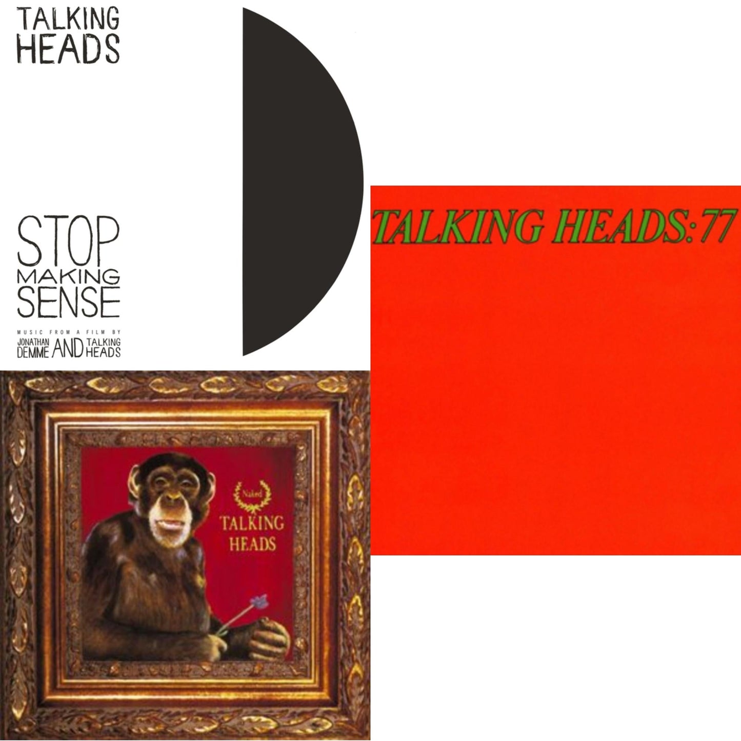 Talking Heads: 77 & Stop Making Sense (Deluxe/2LP) & Naked