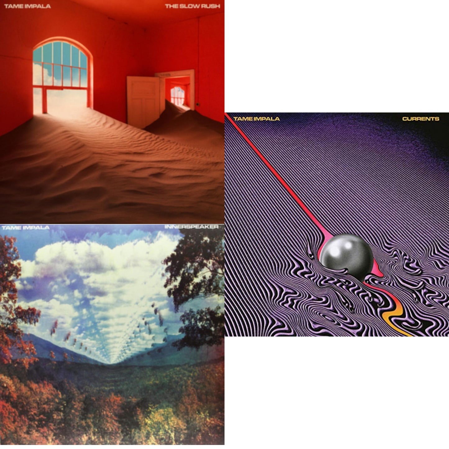 Currents & Slow Rush (2LP) & Innerspeaker