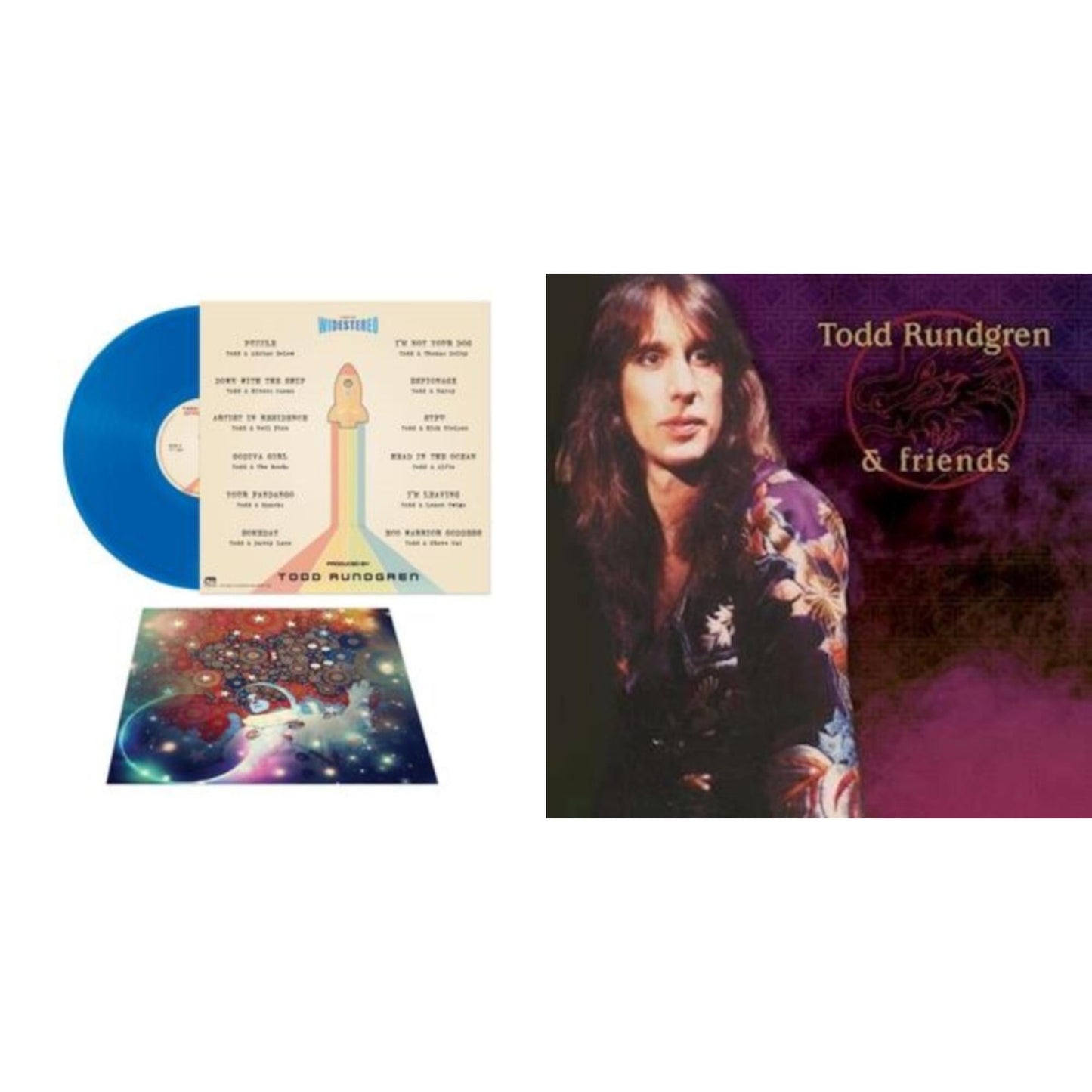 Todd Rundgren & Friends (Purple LP Vinyl) & Space Force (Blue LP Vinyl)