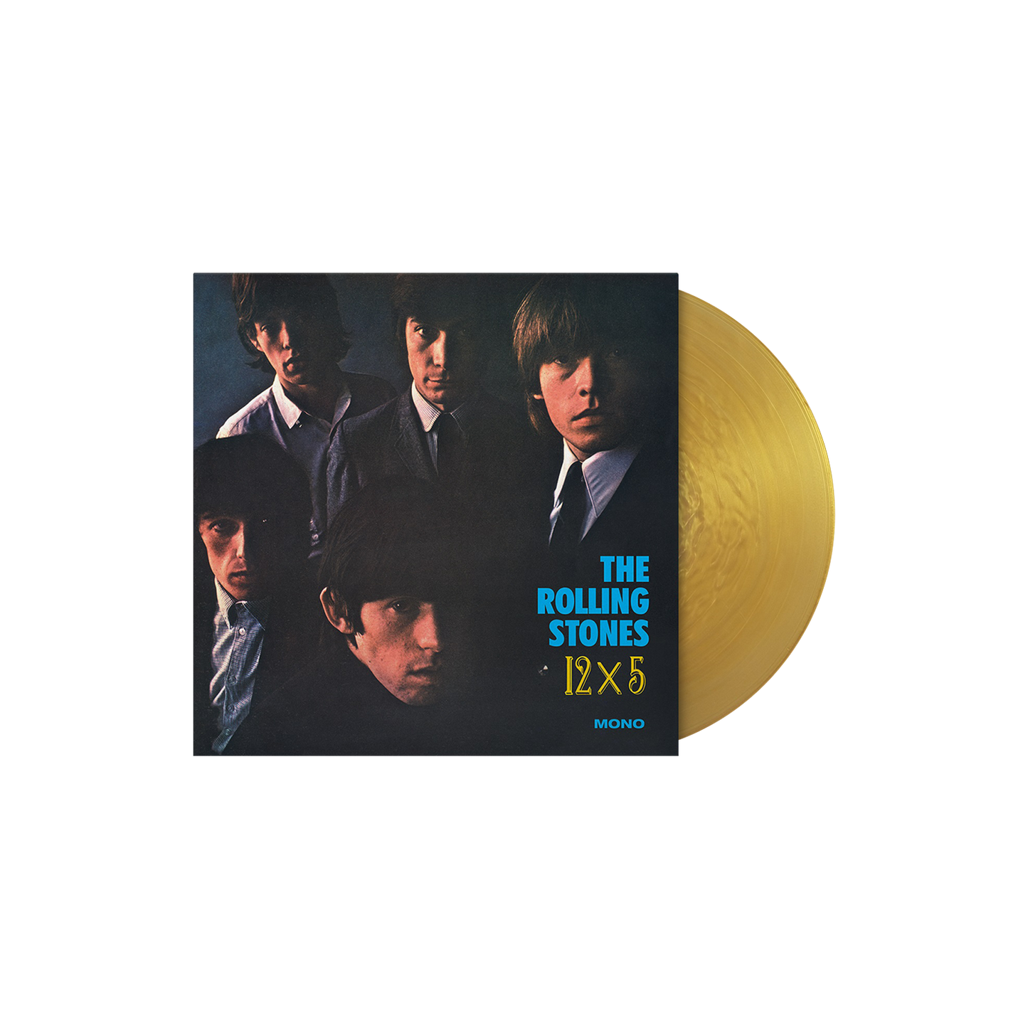 THE ROLLING STONES ’12x5’ LP (Exclusive Limited Edition - Gold Vinyl)