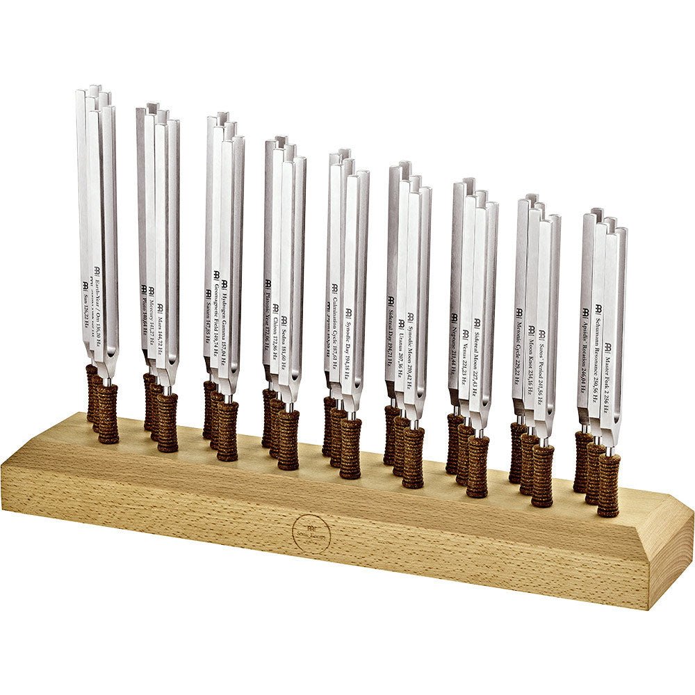 Pro 27 Complete Healing Tuning Fork Set - Weighted