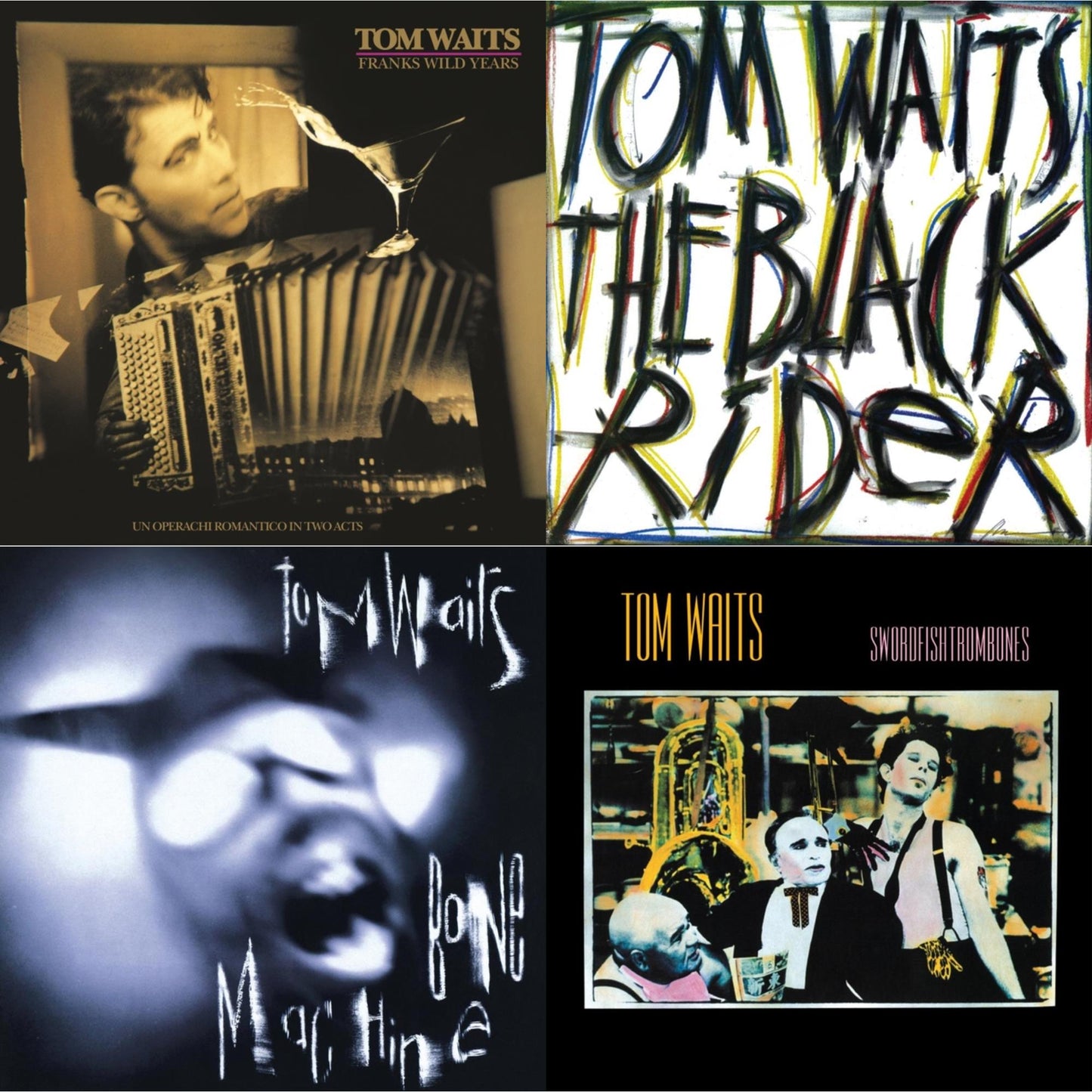 Black Rider (Remaster) & Frank's Wild Years (Remaster) & Swordfishtrombones (Remaster) & Bone Machine (Remaster)