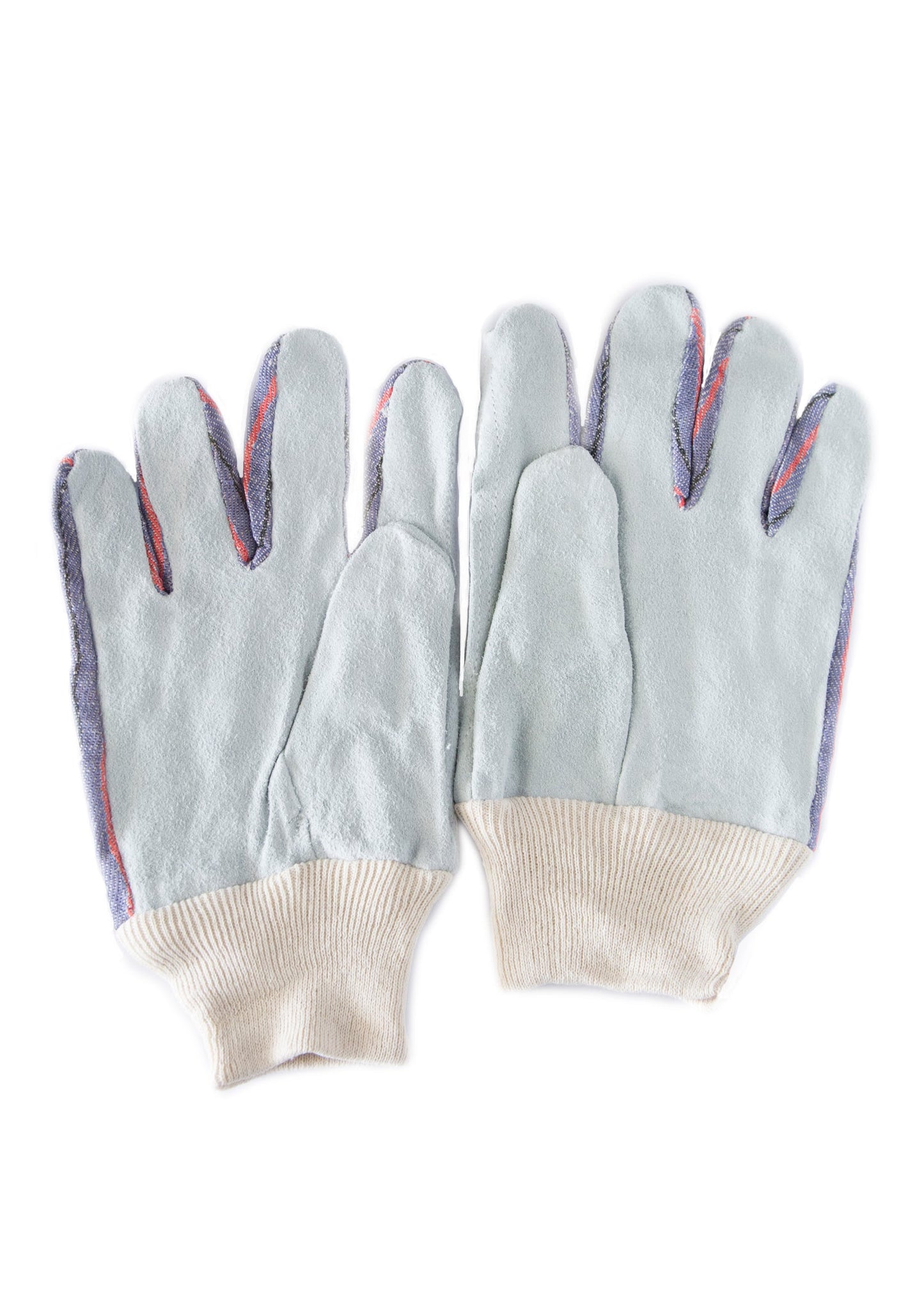 Leather Palm Work Gloves - One Size