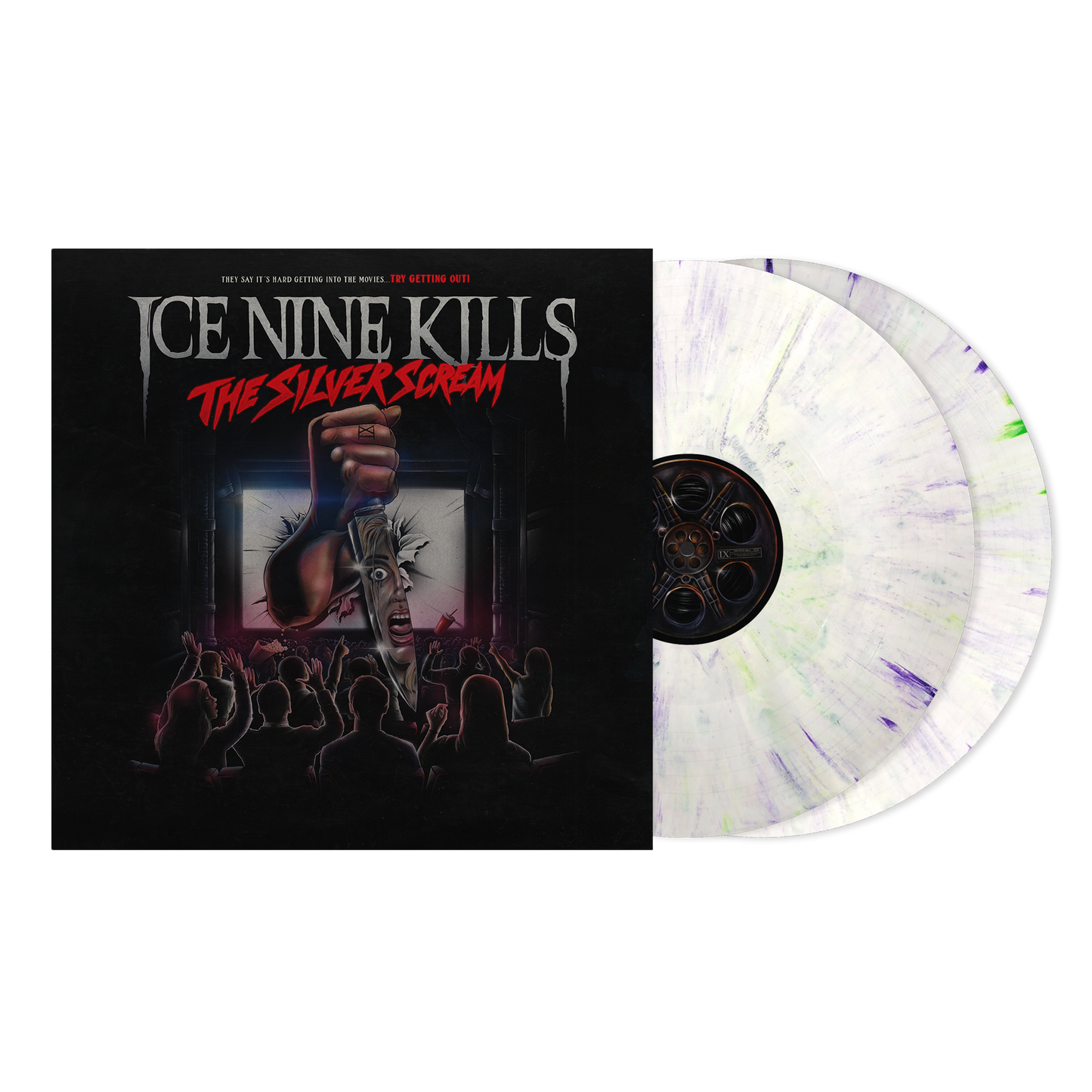 ICE NINE KILLS ‘THE SILVER SCREAM’ 2LP (Limited Edition – Only 500 Made, Bug Punch Vinyl)