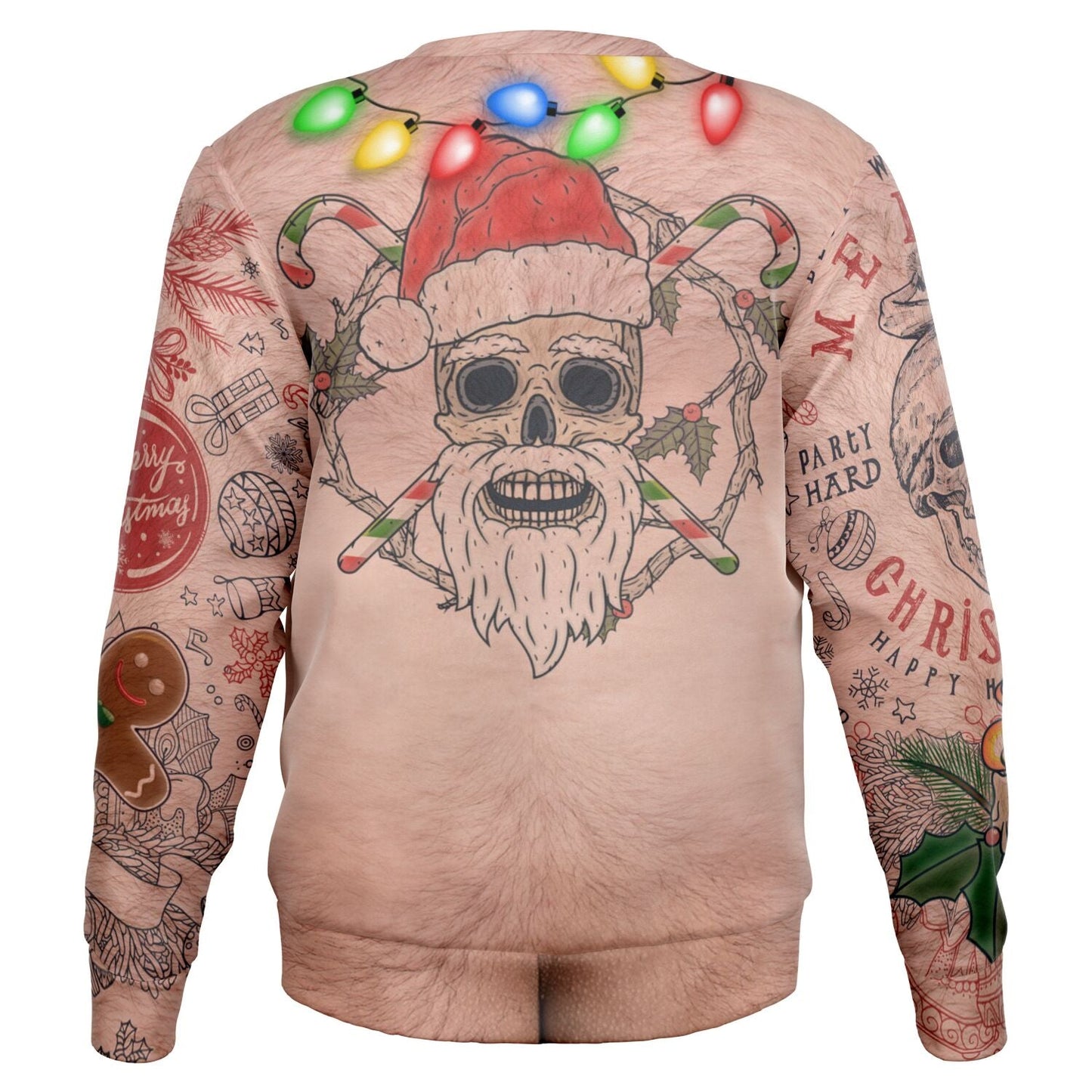 Topless Santa Christmas Sweatshirt