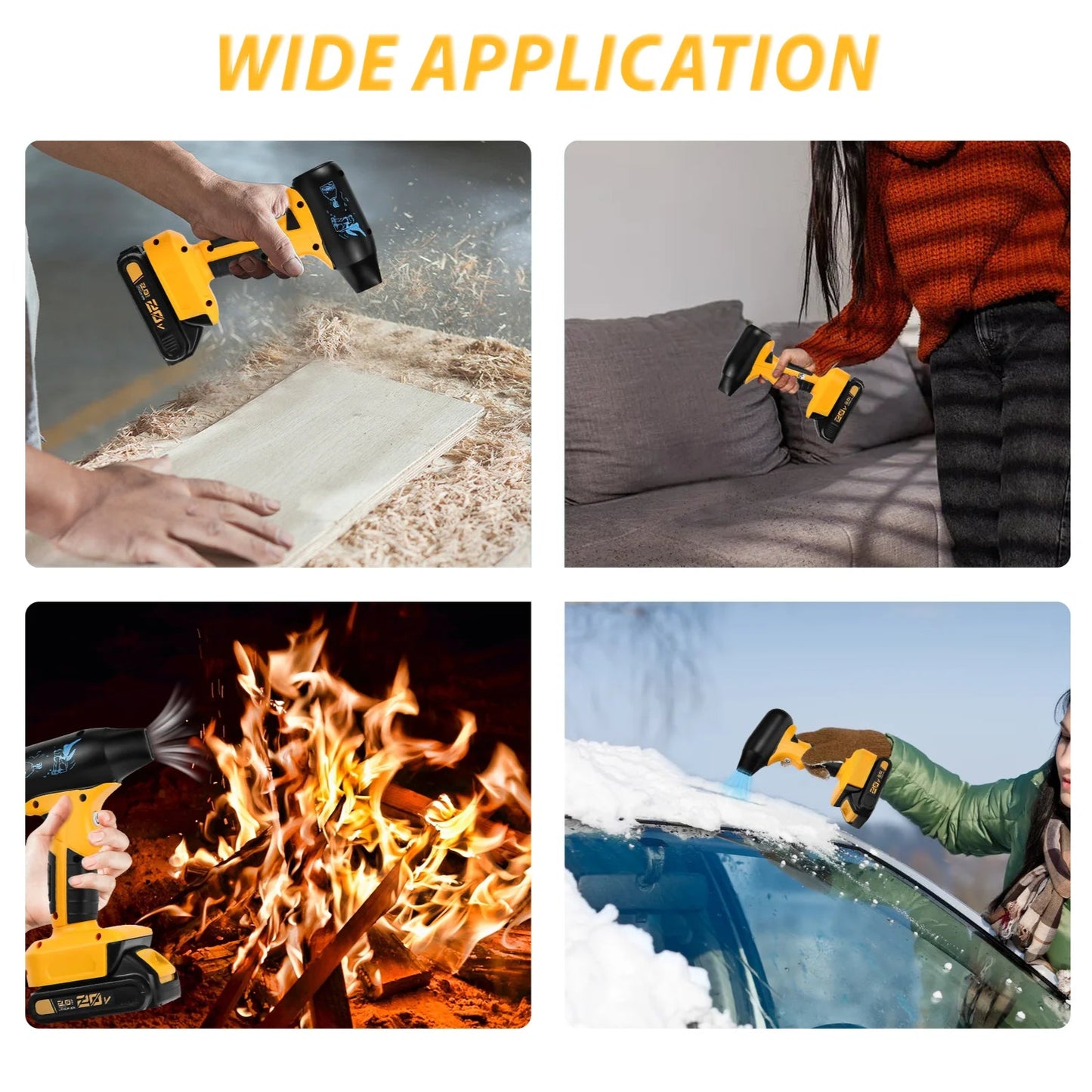 TurboForce 130K™ Brushless Jet Blower – 4-Speed, High-Performance Air Duster for Dewalt 20V Battery | 180W Power, Ultra-Compact & Heavy Duty - Premium blower from dsers - Just $48.99! Shop now at Lizard Vigilante