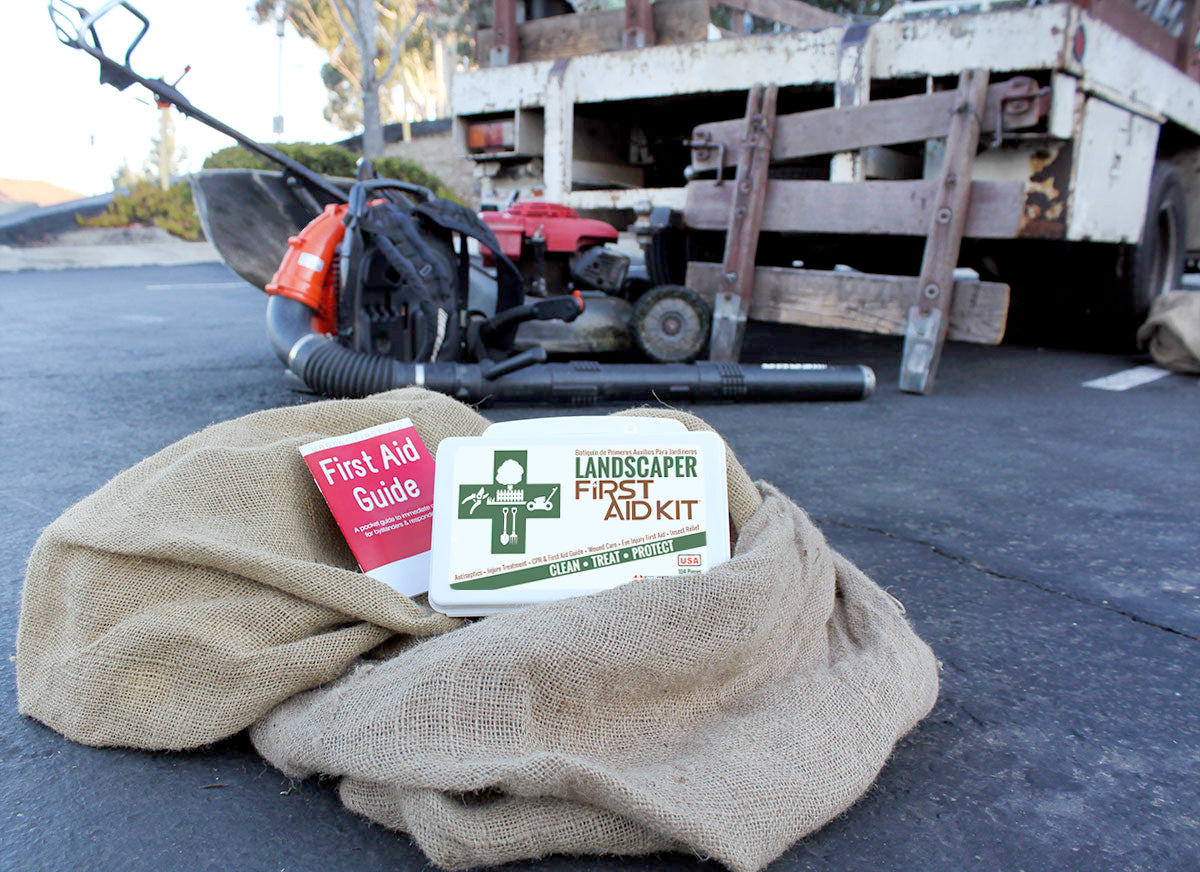 Landscaper's First Aid Kit - 10 Unit - 103 Piece - Plastic Case