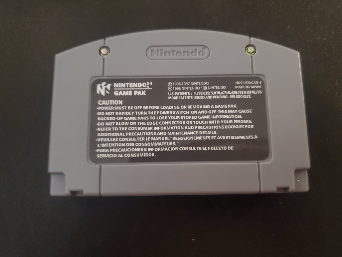 Animal Crossing N64 Nintendo 64 Video Game Cartridge