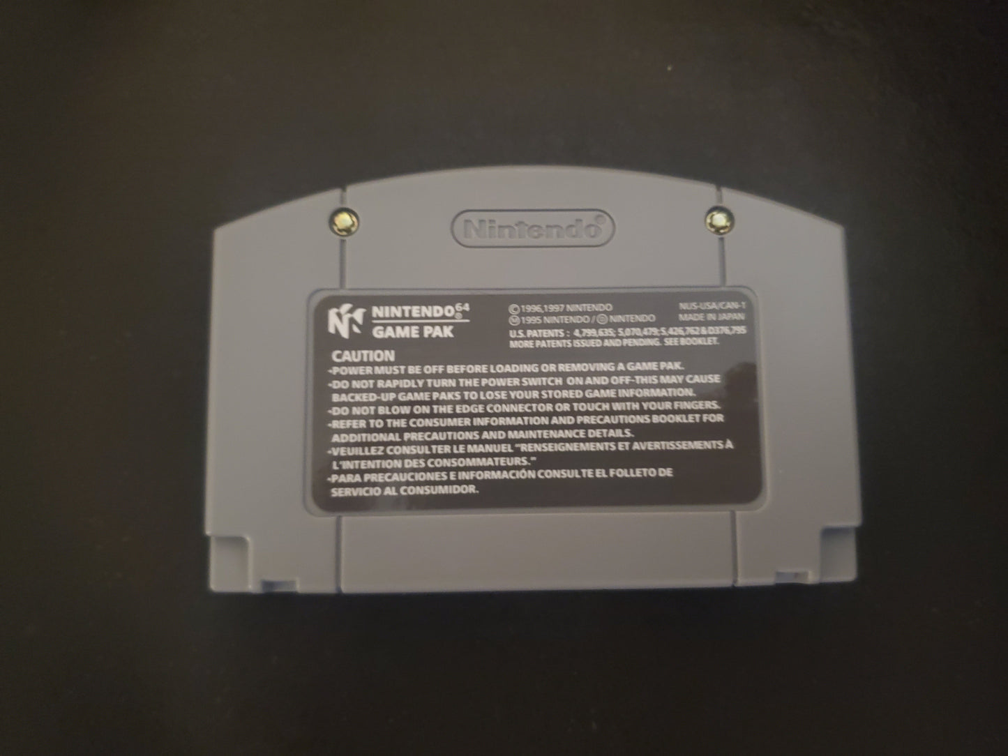 Mario Party 3 N64 Nintendo 64 Video Game Cartridge 2001