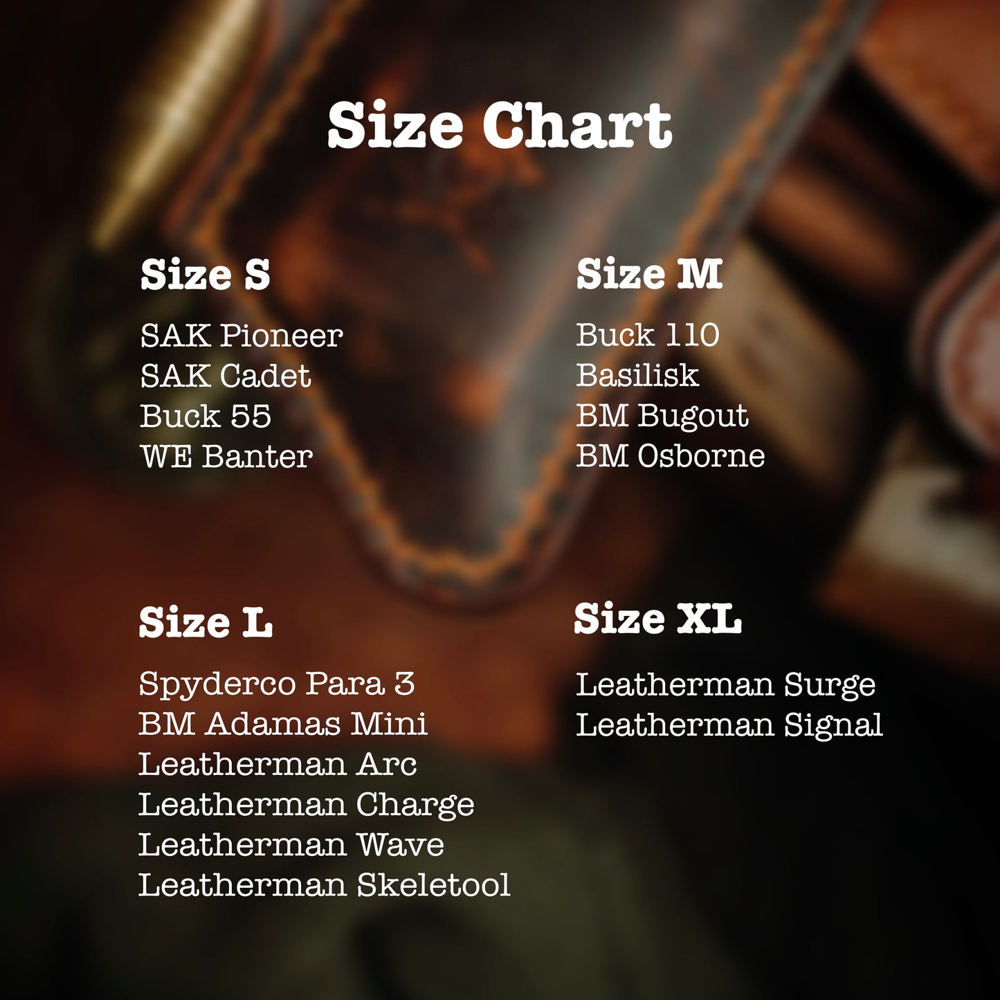 Belt Knife Sheath - Sailor v4 | Leather EDC | Knife Holder