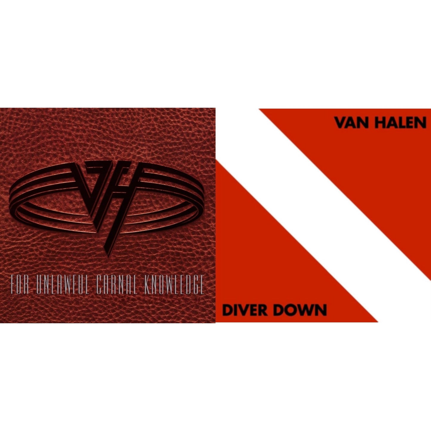 Van Halen - Diver Down & For Unlawful Carnal Knowledge (2LP/Blu-Ray/2CD)