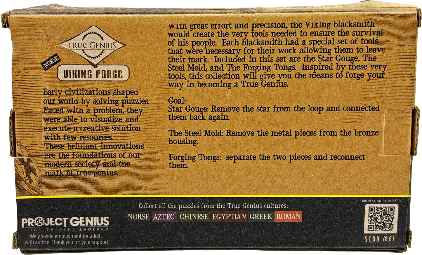 Viking Forge - Metal Puzzle 3-Pack