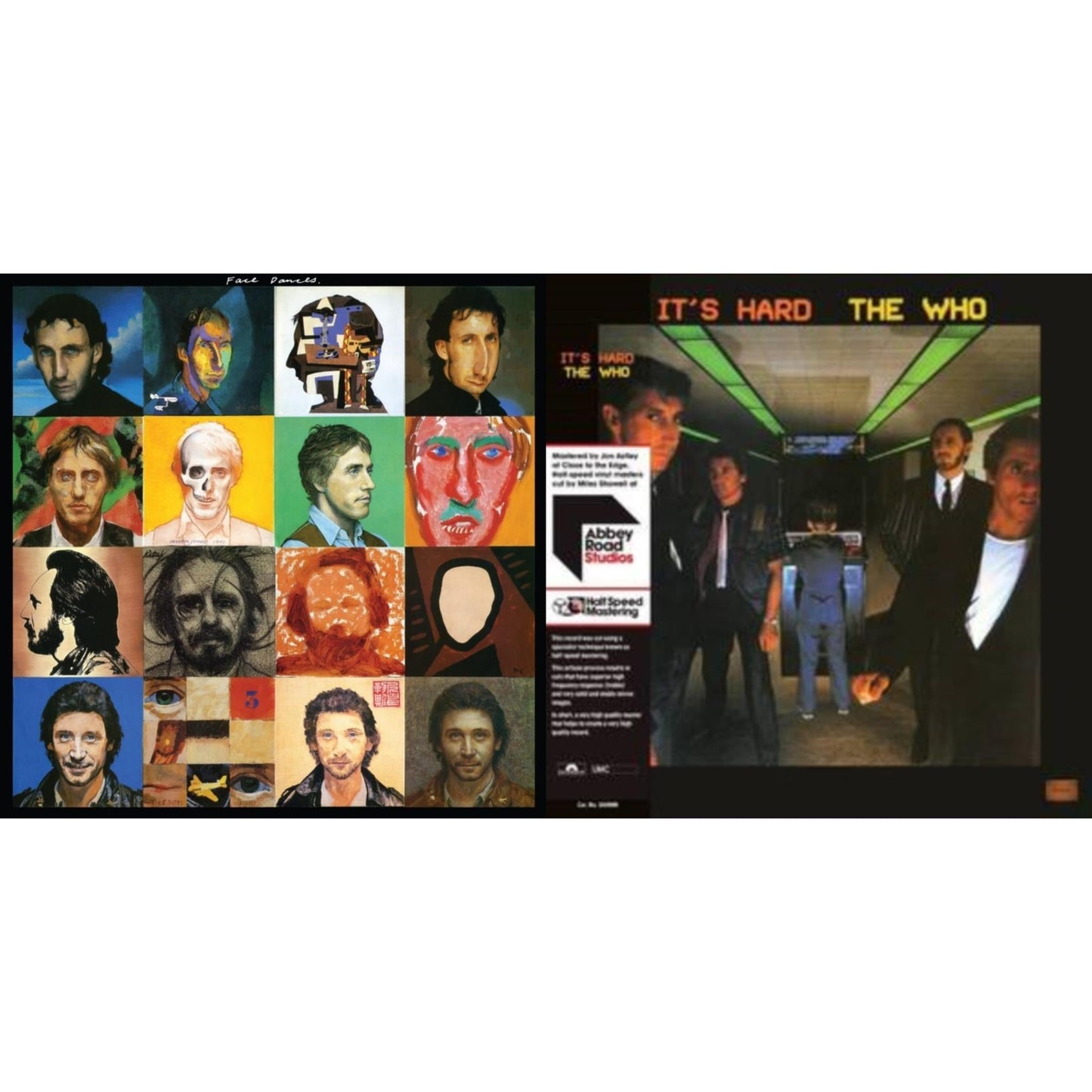 Face Dances (2LP/Color Vinyl) & It's Hard (40Th An/2LP/Orange & Yellow Vinyl/Half-Speed)(Rsd)